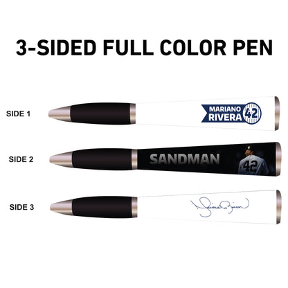 Mariano Rivera 3-Sided Ballpoint Pen - Sandman 42